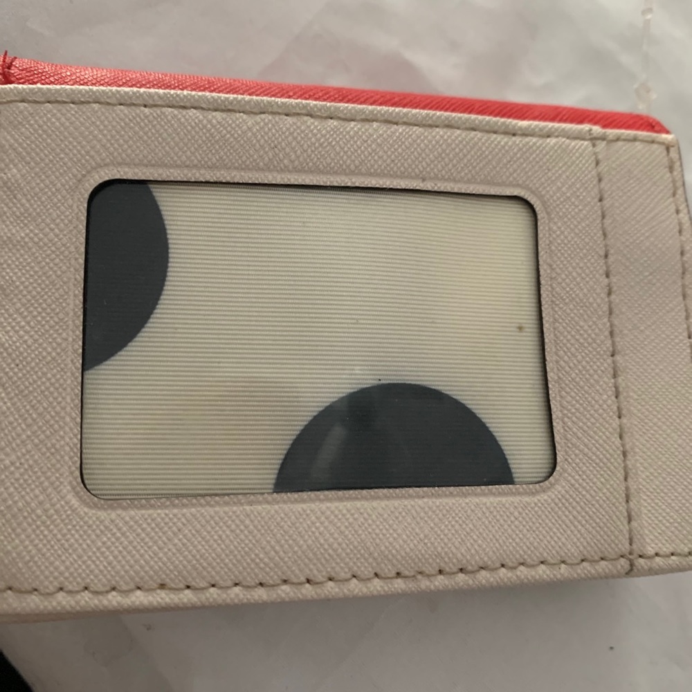 Kate Spade 2-tone key ring coin purse - Picture 7 of 7